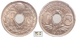 Troisième République (1871-1940) - 10 centimes Lindauer 1920