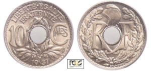Troisième République (1871-1940) - 10 centimes Lindauer 1937