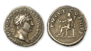 Trajan - Denier (100, Rome) Vesta