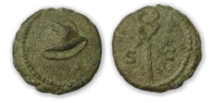 Tessère - Quadran anonyme Pétase ailé