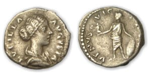 Lucille - Denier (166/169, Rome) Vénus
