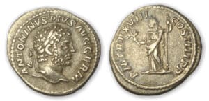 Caracalla - Denier (217, Rome) Sérapis