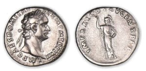 Domitien - Denier (90, Rome) Pallas.