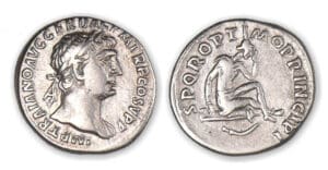 Trajan - Denier (106, Rome) La Dace.