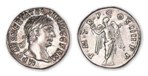 Trajan - Denier (101/2, Rome) La Victoire.