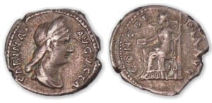 Sabine - Denier (129, Rome) La Concorde.