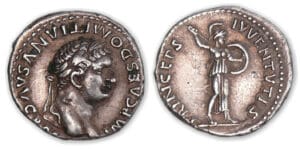 Domitien - Denier (80/81, Rome) Pallas.