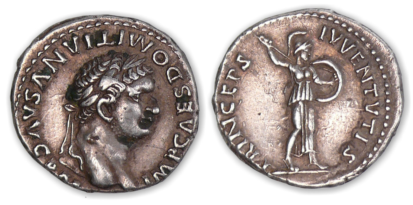 Domitien - Denier (80/81, Rome) Pallas. Domitien - Denier (80/81, Rome) Pallas.