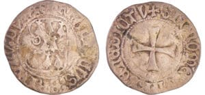 Bretagne - François II - Blanc d'argent à la targe (Rennes)