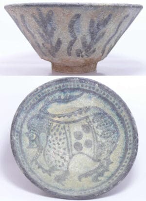 Empire islamique - Anatolie-Iran - Grand bol seljoukide. 1200-1300 ap. J.-C.