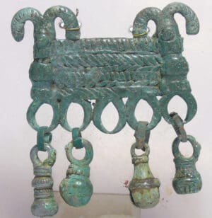 Iran - Luristan - Elément d'arnachement en bronze - 900 av. J.-C.