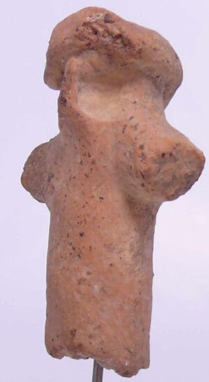 Proche Orient - Parthe - Statuette en terre cuite - 500 av. J.-C.