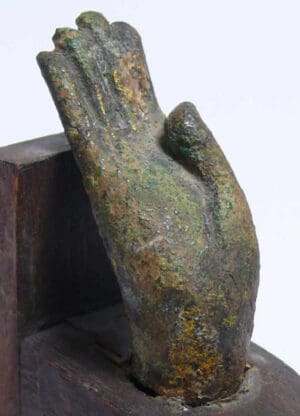 Asie - Thaïlande - Main de boudha en bronze - 1300-1600 ap. J.-C.