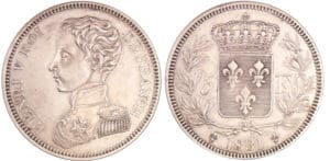 Henri V Comte de Chambord - 5 francs 1831