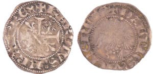 Dauphiné - Dauphin du viennois - Charles VII - Petit blanc (Romans)
