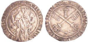 Comtat venaissin - Martin V - Gros d'argent (Avignon)