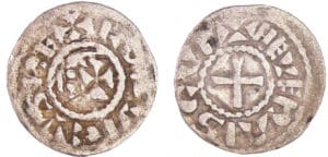 Nivernais - Monnayage immobilisé au nom de Louis IV d'Outremer (960-1050) - Obole