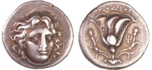 Carie - Rhodes - Drachme (387-304 av. J.-C.)