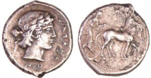 Sicile - Katane - Tétradrachme (450-445 av. J.-C.)