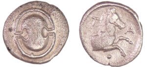 Illyrie - Béotie - Tanagra - Obole Après 375 av. J.-C.
