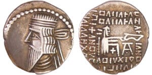 Parthe - Vologases III (105-147 ap. J.-C.) - Tétradrachme