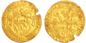 Louis XII (1498-1514) - Ecu d'or au soleil de Bretagne - Nantes