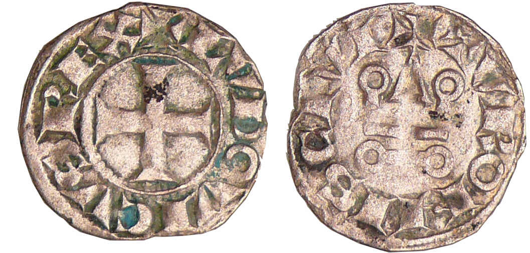 Louis VIII (1223-1226) et Louis IX 1ère partie du règne (1226-1245/50) - Obole tournois Louis VIII (1223-1226) et Louis IX 1ère partie du règne (1226-1245/50) - Obole tournois