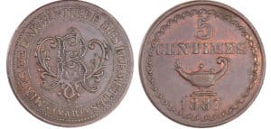 Troisième république (1871-1940) - Mines de l'Argentière (Var) 1887