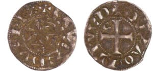Aquitaine - Edouard 1er - Obole au léopard
