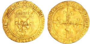 Louis XII (1498-1514) - Ecu d'or au soleil de Provence - Aix en Provence