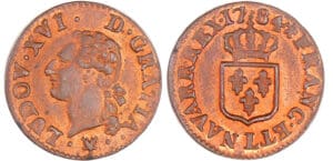 Louis XVI (1774-1792) - Liard - 1784 L (Bayonne)