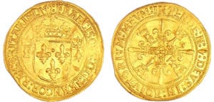 François 1er (1515-1547) - Ecu d'or au soleil de Bretagne - Nantes
