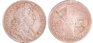 Grande-Bretagne - William III (1694-1702) - Crown 1696