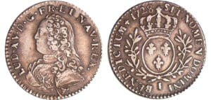 Louis XV (1715-1774) - 1/10 d'écu aux branches d’olivier - 1728 I (Limoges)