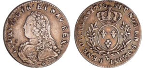 Louis XV (1715-1774) - 1/10 d'écu aux branches d’olivier - 1730 V (Troyes)