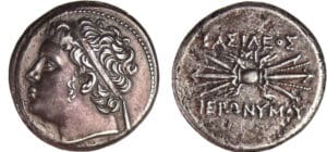 Sicile - Syracuse - Hiéronyme - 10 litra (216-215 av. J.-C.)