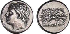 Sicile - Syracuse - Hiéronyme - 10 litra (216-215 av. J.-C.)