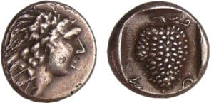 Crète - Tenos - Hemidrachme (vers 300 av. J.-C.)