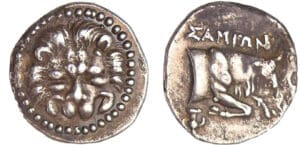 Asie mineure - Samos - Octobole (270-240 av. J.-C.) Magistrat Samion