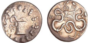 Lydie - Tralleis - Cistophore (189-133 av. J.-C.)