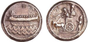Phénicie - Sidon - Tennes - Tétrachekel (354-348 avant J.-C)