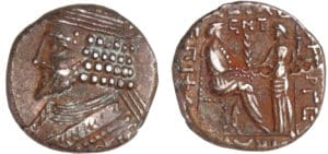 Royaume parthe - Vardanes I - Tétradrachme (40-45 ap. J.-C.)