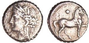 Siculo-Puniques - Carthage - Tridrachme (264-241 av. J.-C.)