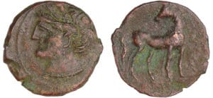 Siculo-Puniques - Carthage - Bronze (220-210 av. J.-C.)