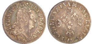 Louis XIV (1643-1715) - 10 sols aux 4 couronnes - 1706 AA (Metz)