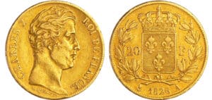 Charles X (1824-1830) - 20 francs 1826 A (Paris)