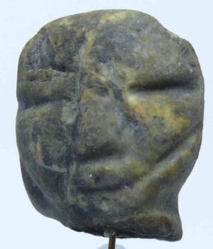 Précolombien - Teotihuacan - Mexique - Tête en pierre - 700 ap. J.-C.