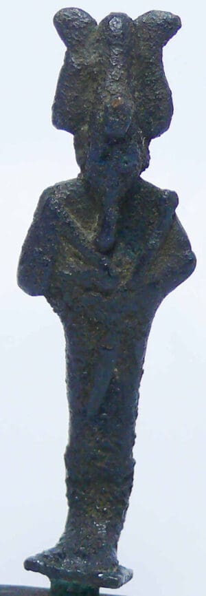 Egypte - Basse époque - Osiris en bronze - 664-332 av. J.-C. (26ème-30ème dynastie)