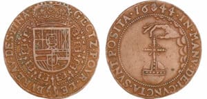 Pays-Bas méridionaux - Jeton - Bureau des Finances, 1644 Anvers