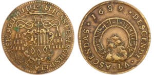Pays-Bas méridionaux - Jeton - Alphonse de Berghes, archevêque de Malines, 1686